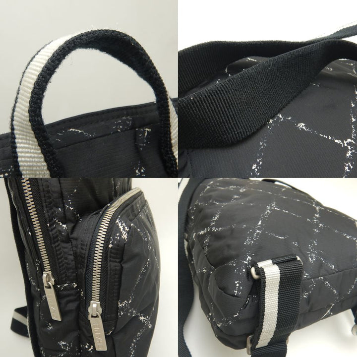 Top Quality Chanel Nylon Backpack Black