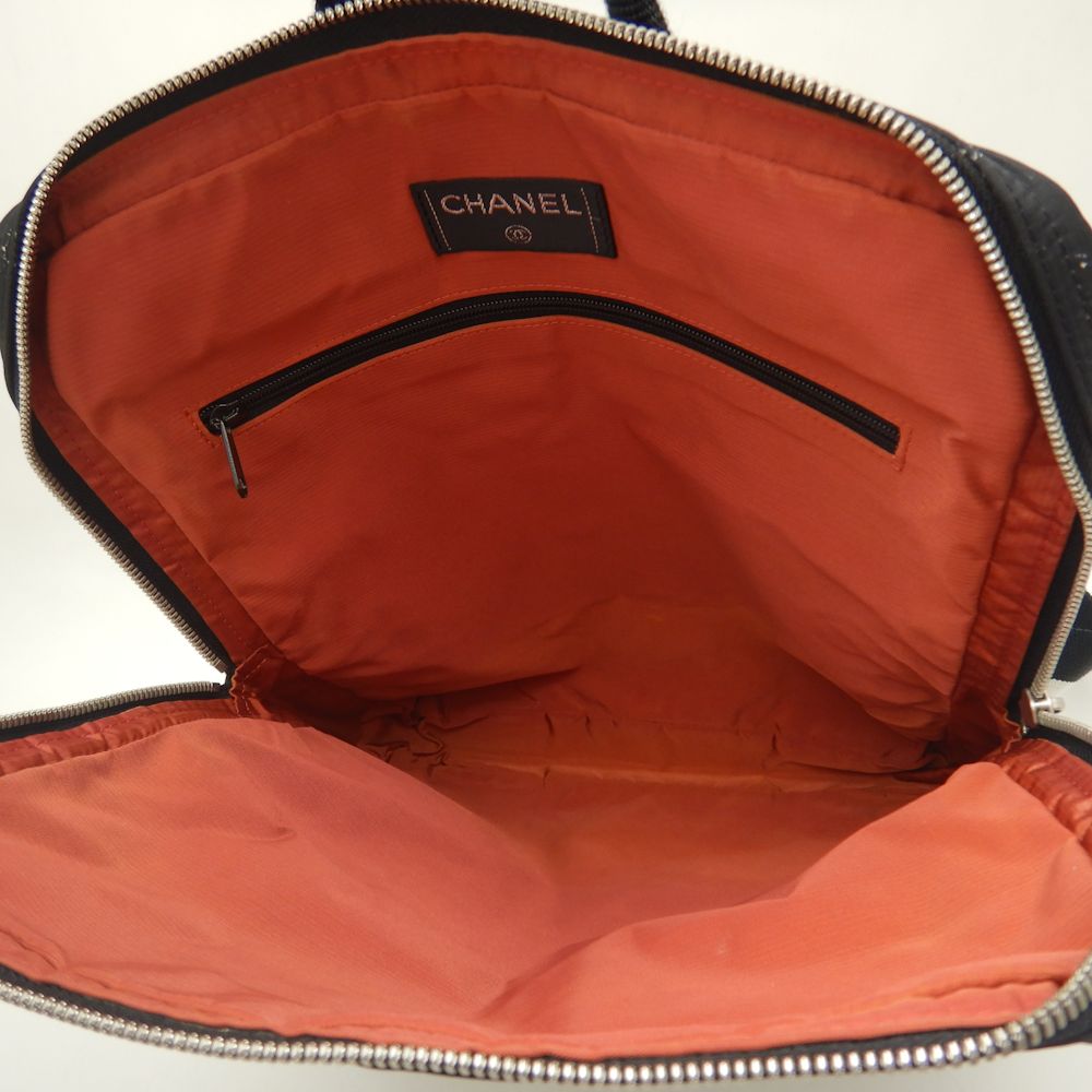 Top Quality Chanel Nylon Backpack Black