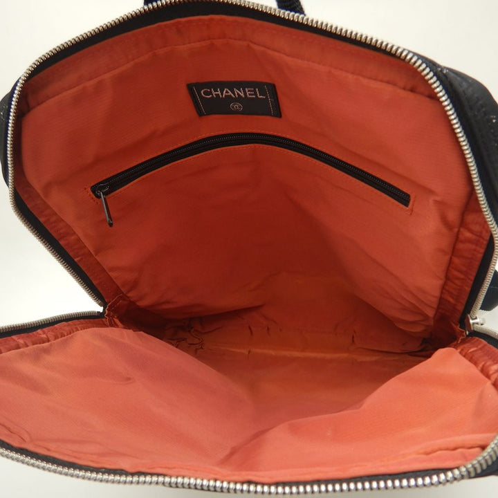 Top Quality Chanel Nylon Backpack Black