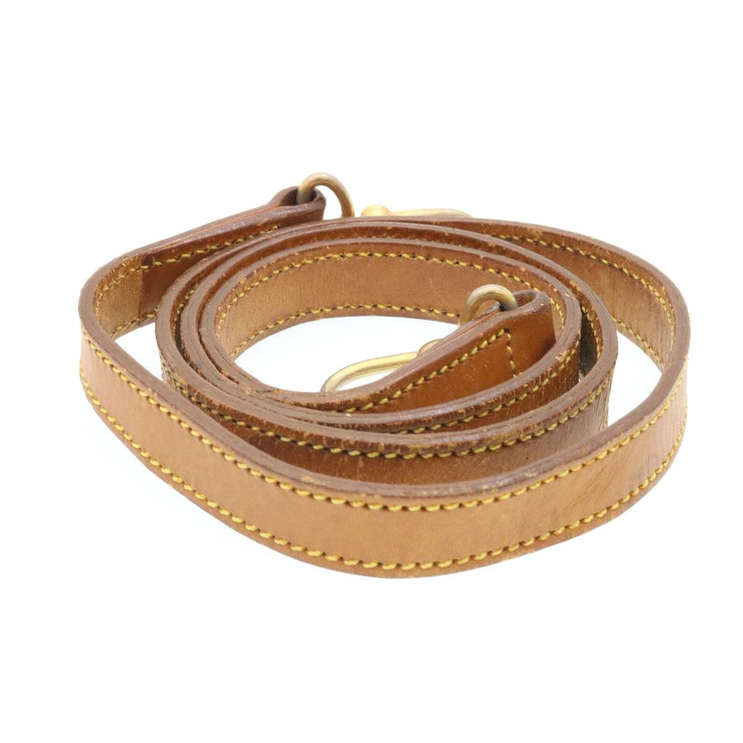 Celine Macadam Circle Logo 2Way Shoulder Hand Bag PVC Leather Beige  25937