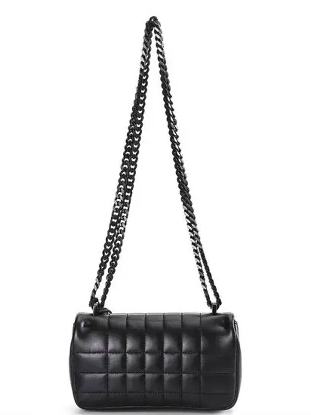 Burberry Lola Quilting Leather Small Shoulder Bag Black