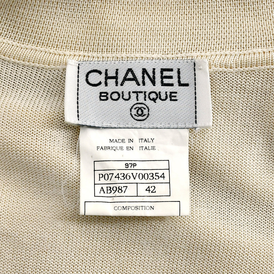 Top Quality Chanel Spring 1997 silk polo #42