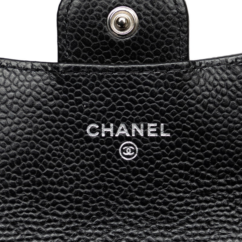 Top Quality Chanel Matrases Cocomark Classic Card Cards In Black Caviar Skin  Chanel