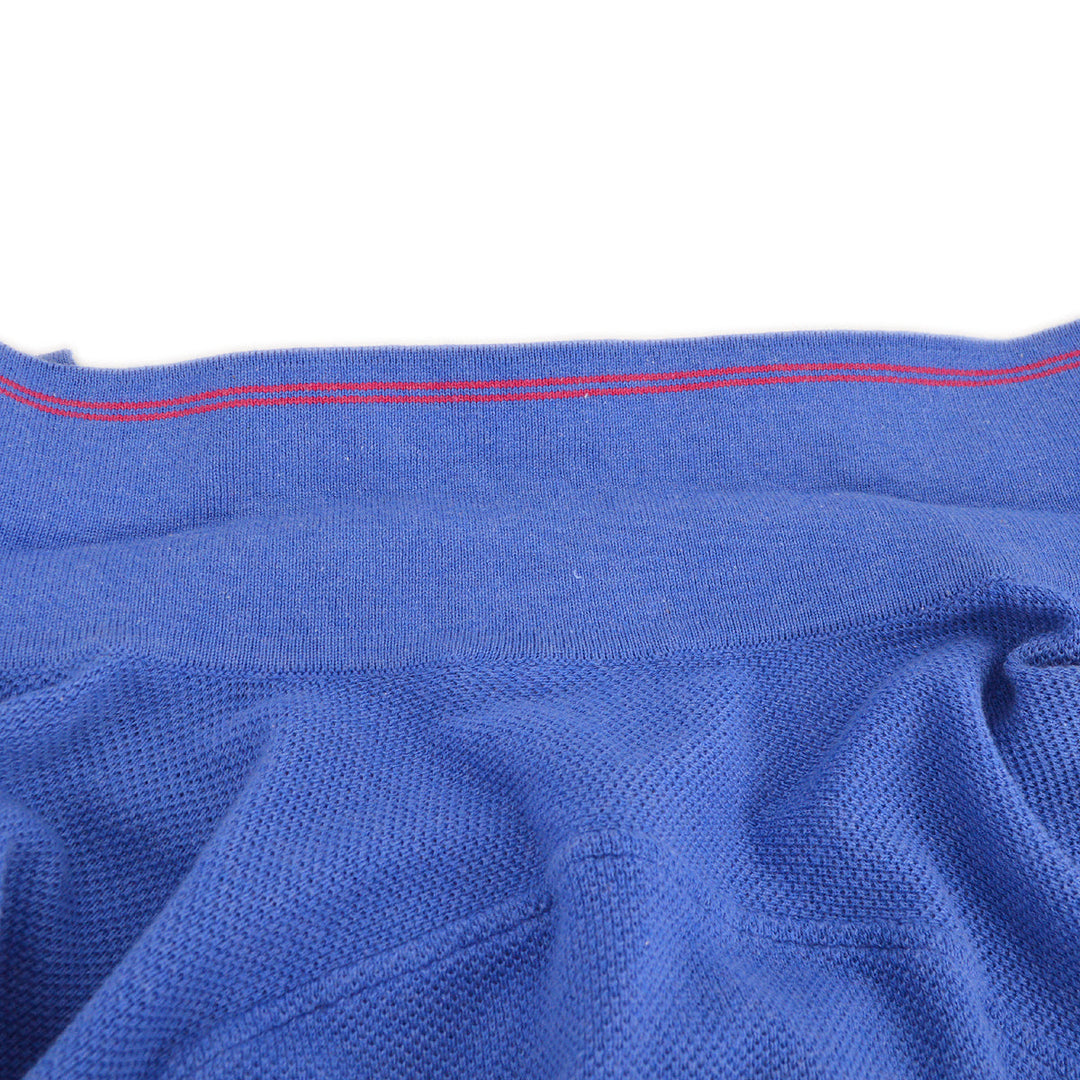 Top Quality Chanel Short Sleeve Knit Tops Shirt Blue 06S #36