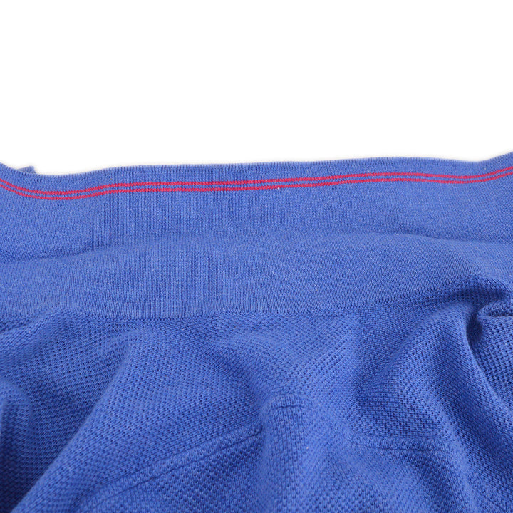 Top Quality Chanel Short Sleeve Knit Tops Shirt Blue 06S #36