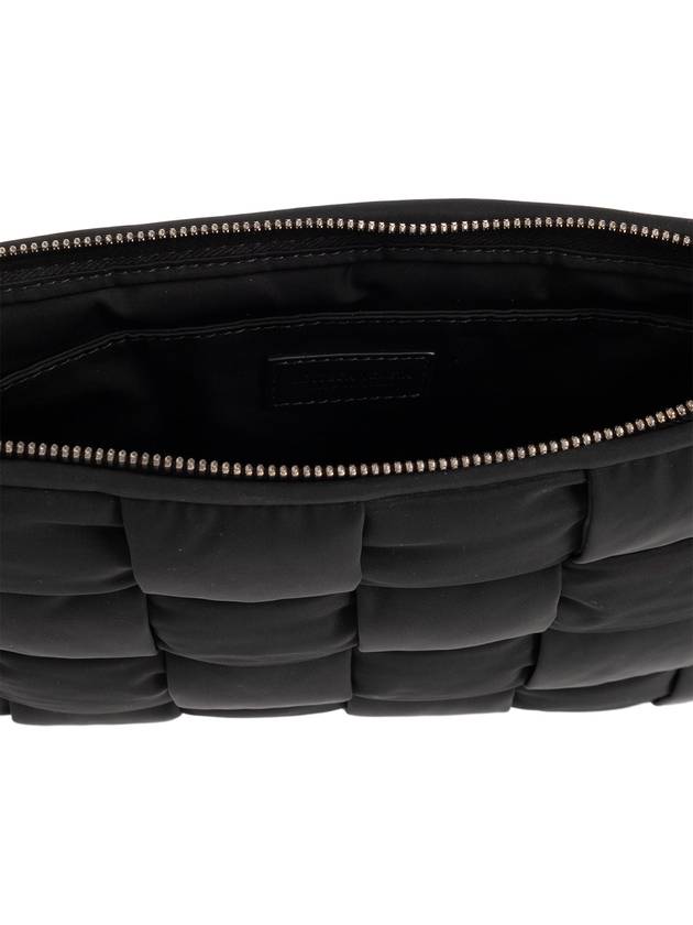 Bottega veneta Cassette Small Flat Clutch Bag Black
