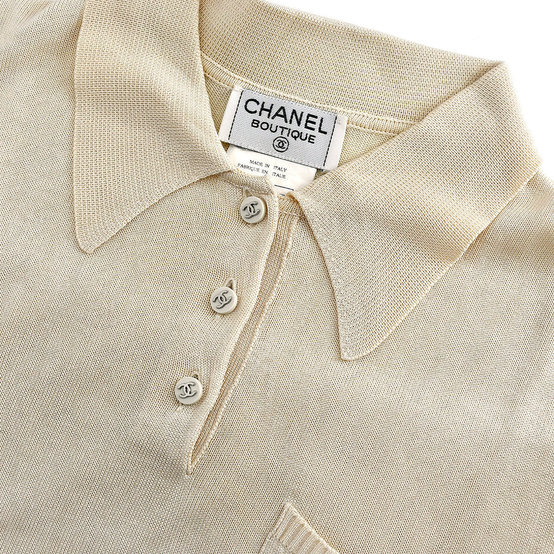 Top Quality Chanel Spring 1997 silk polo #42
