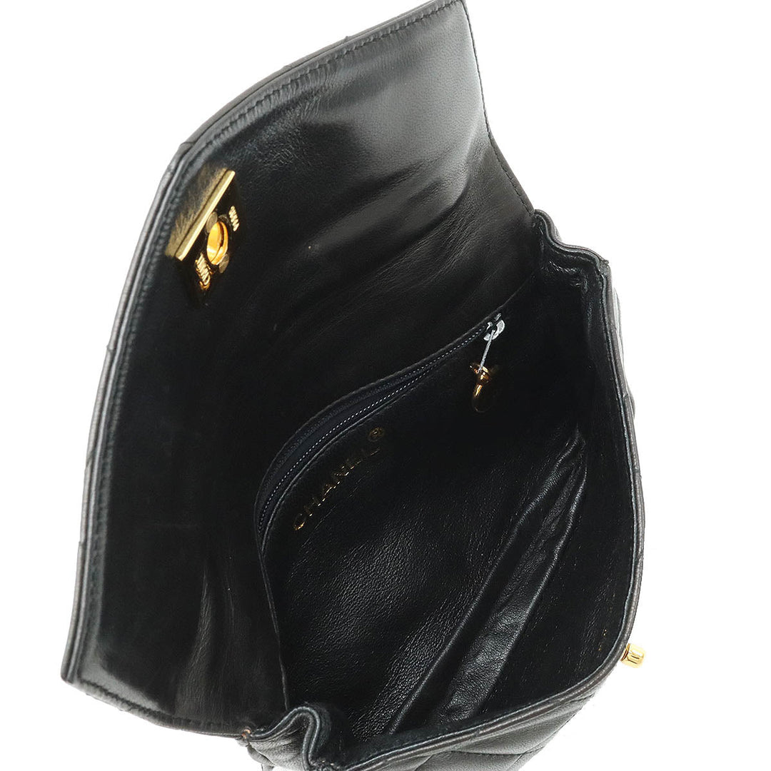 Top Quality Chanel MATRACE COCOMARK WESTBACK PORTCHE Belt BACK 2WAY CRACKBACK LEADER BLACK BLACK GOLD WORKSHOP #65