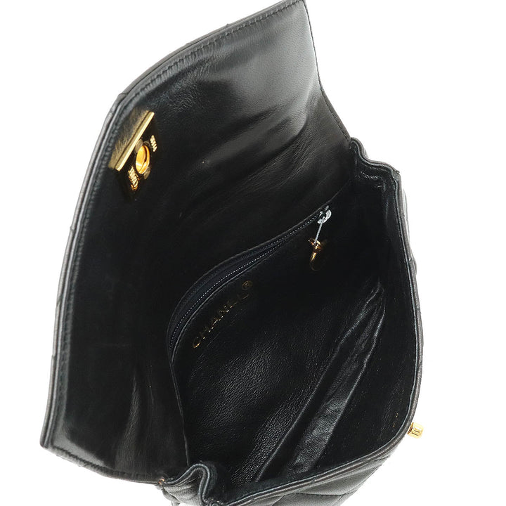 Top Quality Chanel MATRACE COCOMARK WESTBACK PORTCHE Belt BACK 2WAY CRACKBACK LEADER BLACK BLACK GOLD WORKSHOP #65