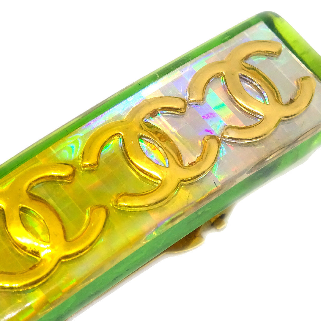 Top Quality Chanel Hair Clip Hairpin Barrette Yellow 61