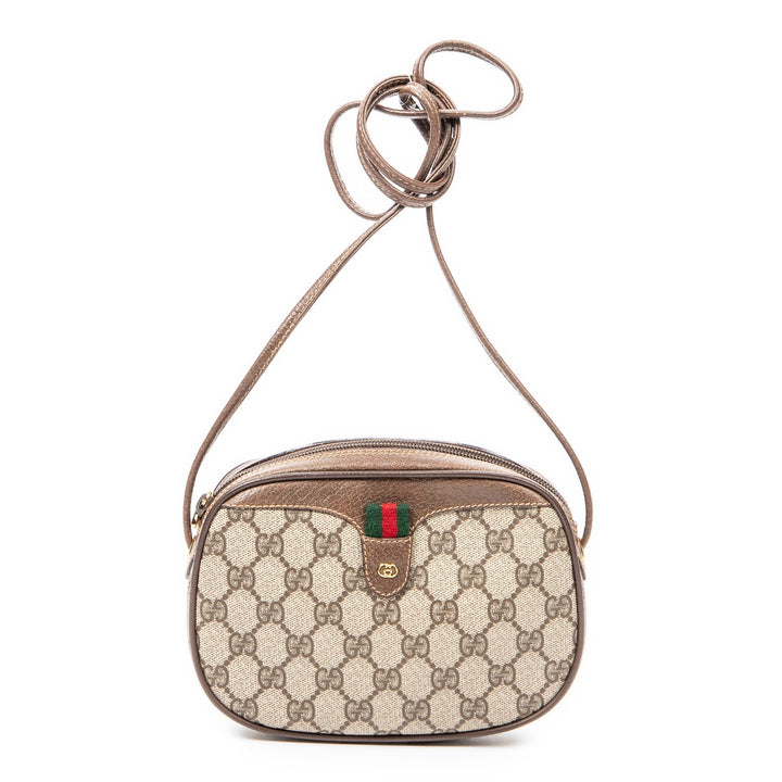 Vintage Web Oval Crossbody