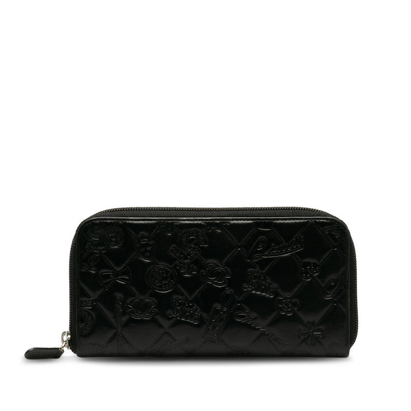 Top Quality Chanel Top Quality Chanel Mattress Long Wallet Leather Black Ladies Market