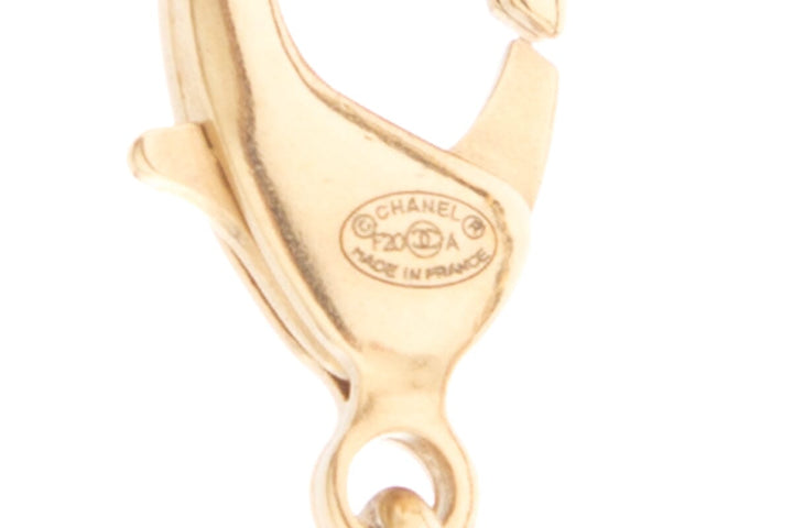Top Quality Chanel Gold Perfume Bottle Leather Chain Necklace