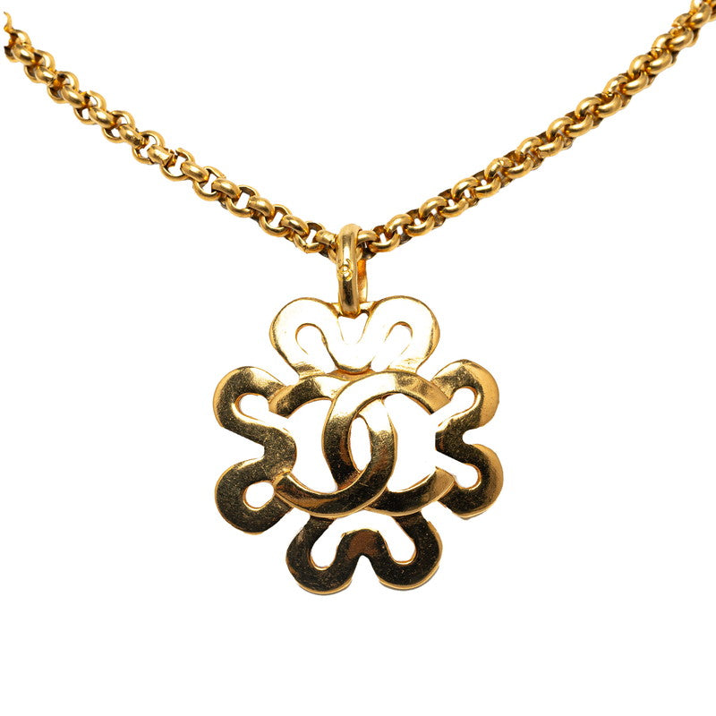 Top Quality Chanel Vintage Cocomark Aztec Chain s Gold   Chanel