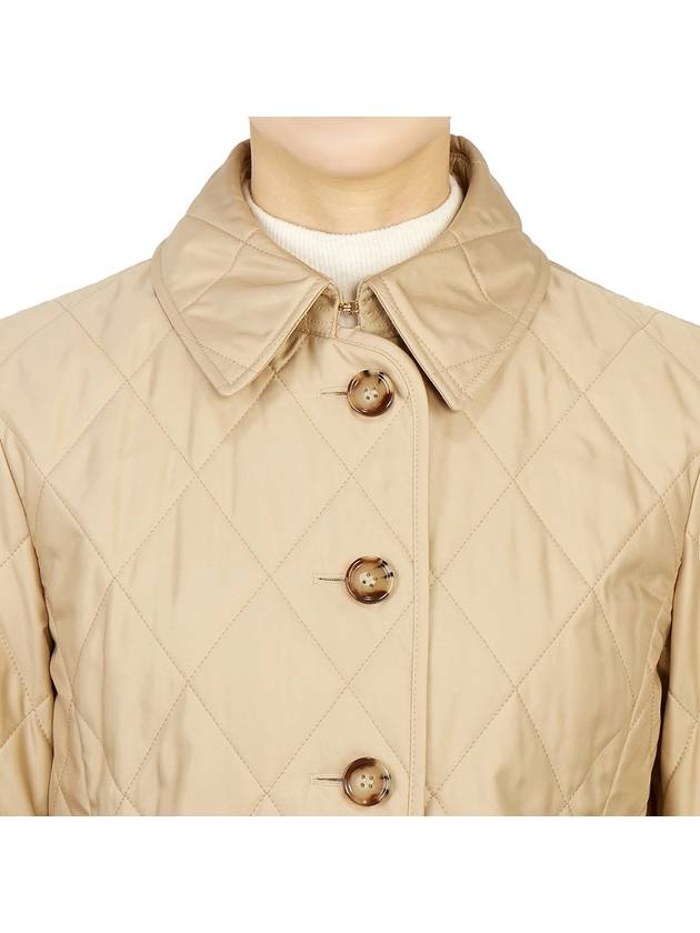 Burberry Diamond Quilted Thermoregulated Jacket New Chino Beige