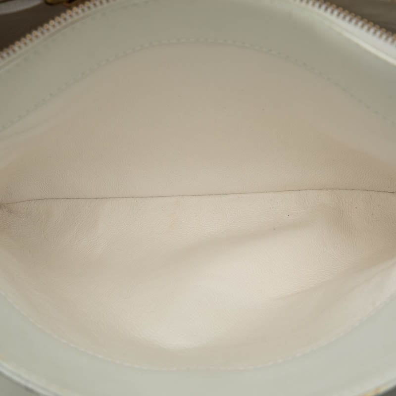 Top Quality Chanel Top Quality Chanel MATRESSE HANDBACK RAMSKIN WHITE LADY'S HANDBACK
