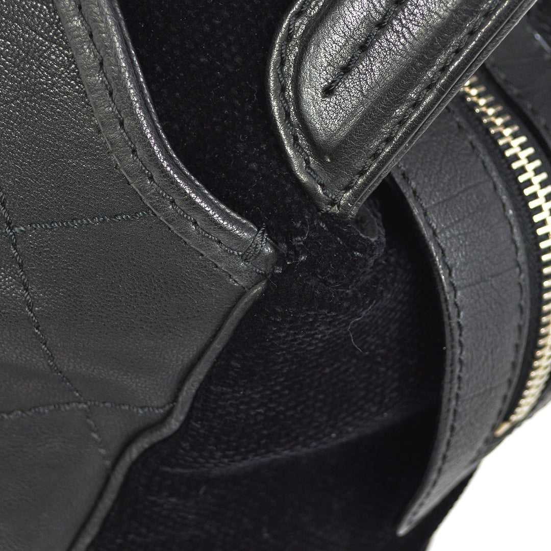 Top Quality Chanel Black Mademoiselle Lock Tote Bag