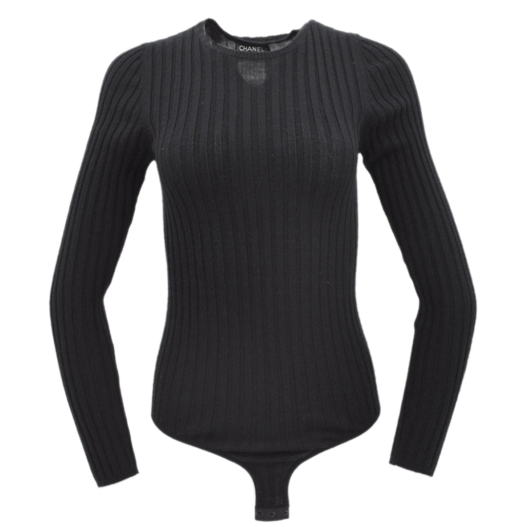 Top Quality Chanel Fall 1997 ribbed cashmere jumper