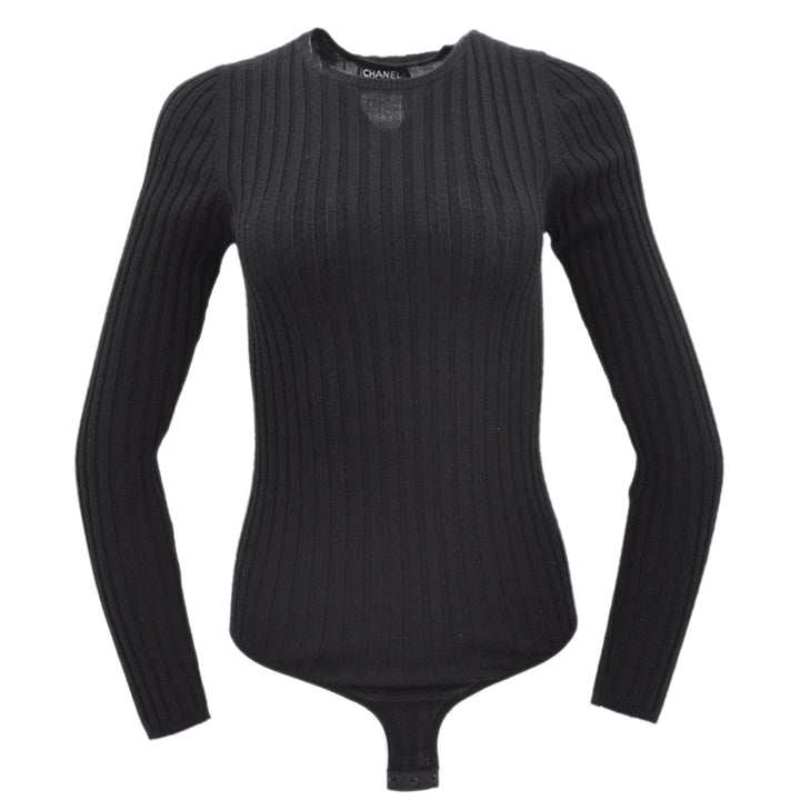 Top Quality Chanel Fall 1997 ribbed cashmere jumper