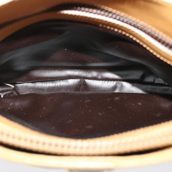 Celine Macadam Canvas Shoulder Bag Beige  29812