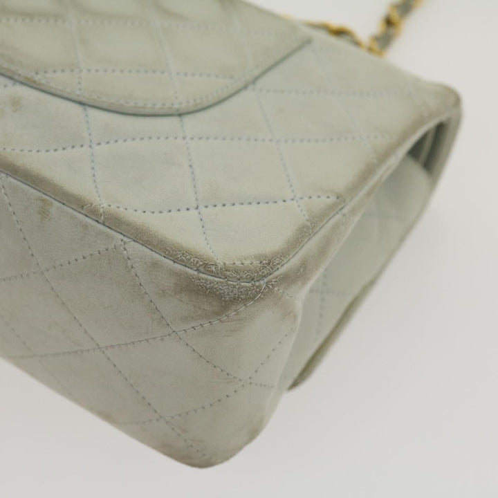 Top Quality Chanel Classic Matelasse 25 Double Chain New Shoulder Bag Lamb Skin Auth 29961A
