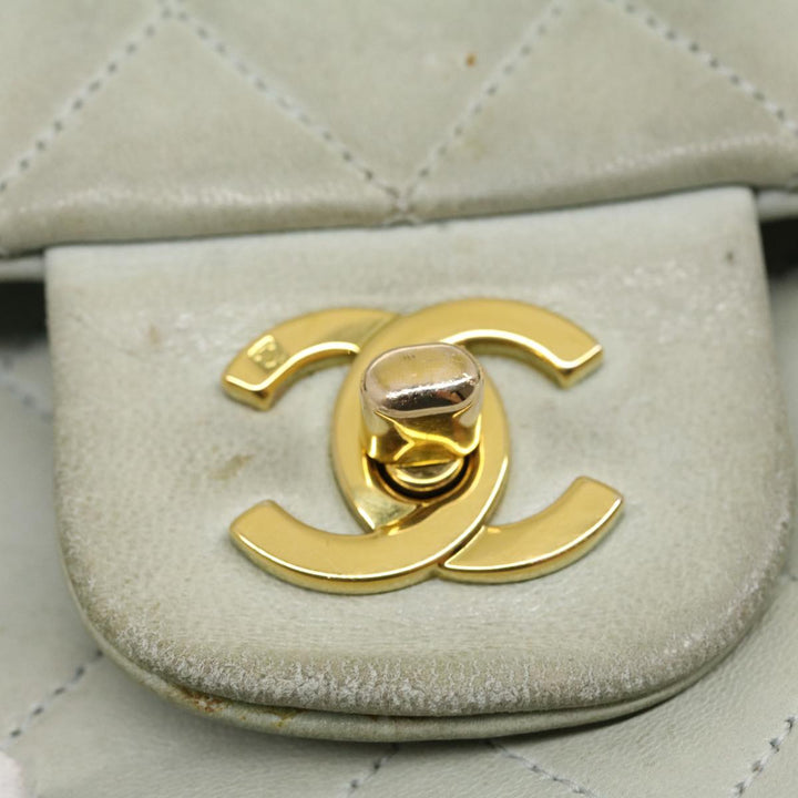 Top Quality Chanel Classic Matelasse 25 Double Chain New Shoulder Bag Lamb Skin Auth 29961A