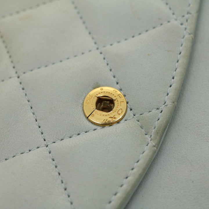 Top Quality Chanel Classic Matelasse 25 Double Chain New Shoulder Bag Lamb Skin Auth 29961A