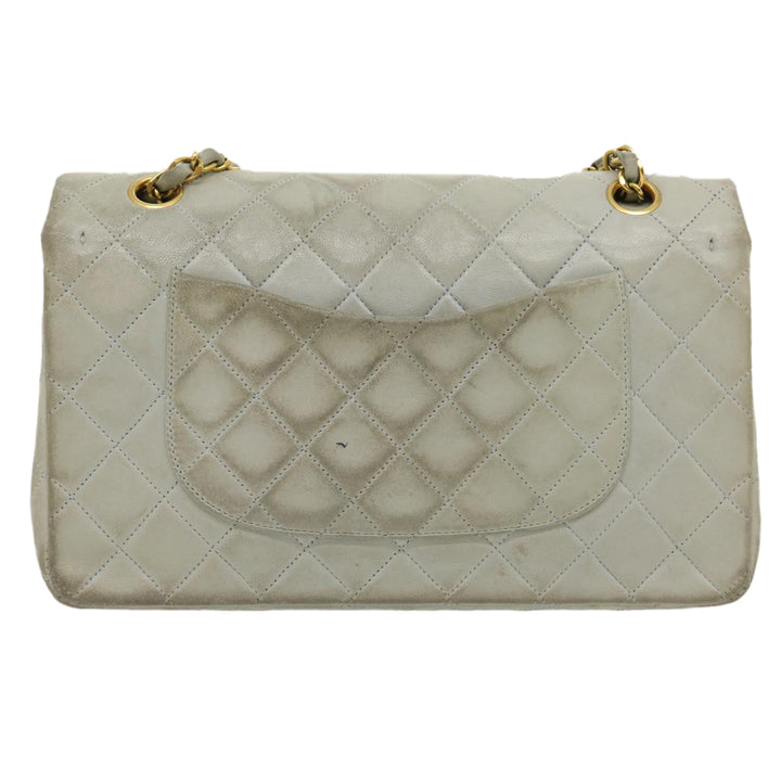 Top Quality Chanel Classic Matelasse 25 Double Chain New Shoulder Bag Lamb Skin Auth 29961A