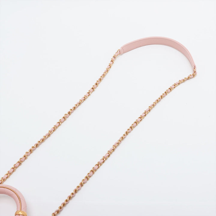 Top Quality Chanel Matrasse  Chain Shoulder Bag Pink Gold Gold  IC Chip