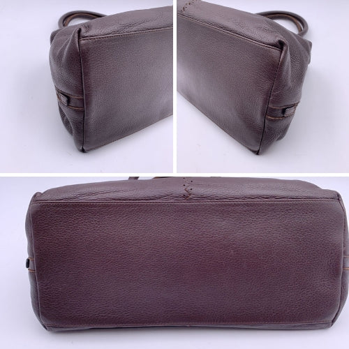 Bottega veneta Brown Leather Intrecciato Detail Tote Bag Handbag
