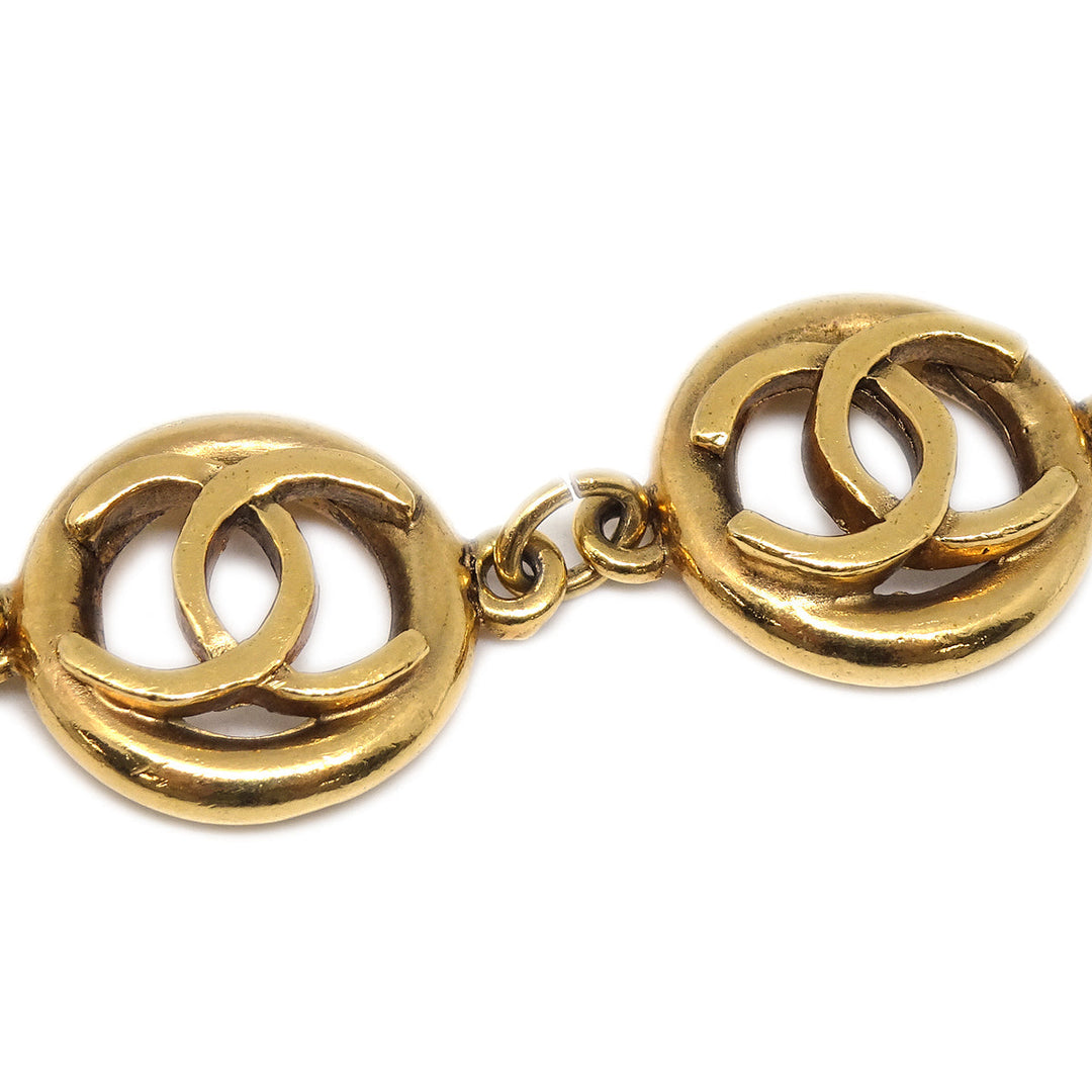 Top Quality Chanel Medallion Bracelet Gold 1983