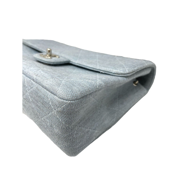 Top Quality Chanel Top Quality Chanel Timeless Blue Jersey Shoulder Bag - Blue