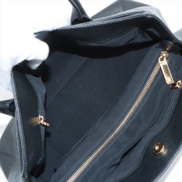Top Quality Chanel Executive Leather Tote Bag Black Gold  17th