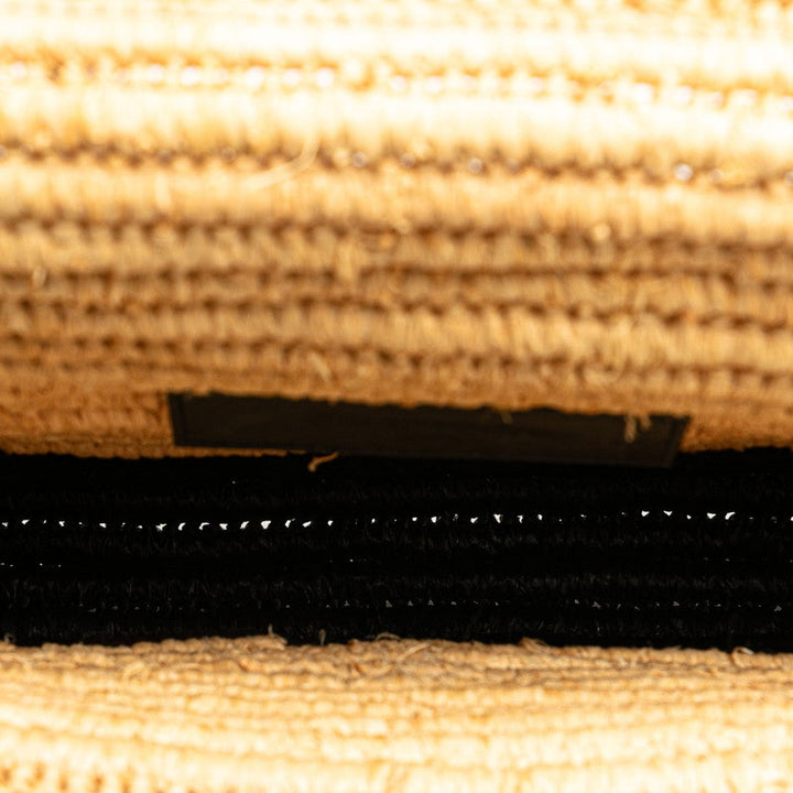 Top Quality Balenciaga Raffia Leather Clutch Bag
