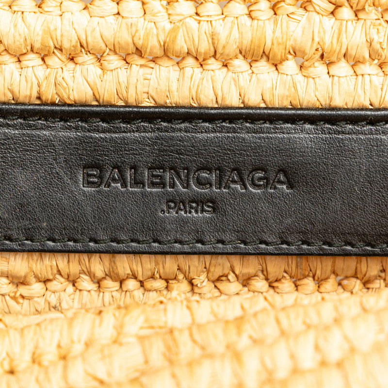 Top Quality Balenciaga Raffia Leather Clutch Bag