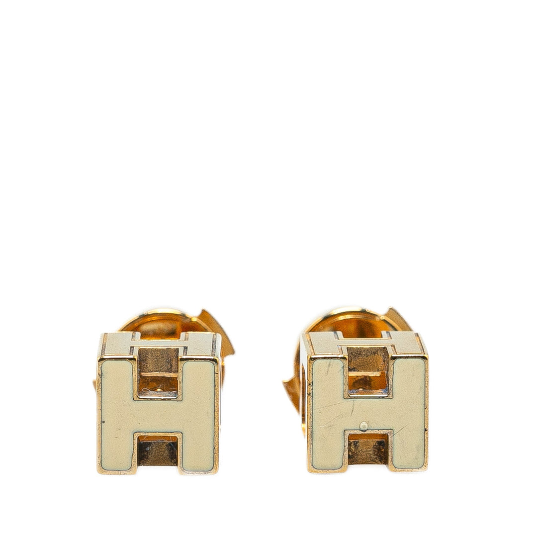 Hermes Cage dH Earrings Costume Earrings
