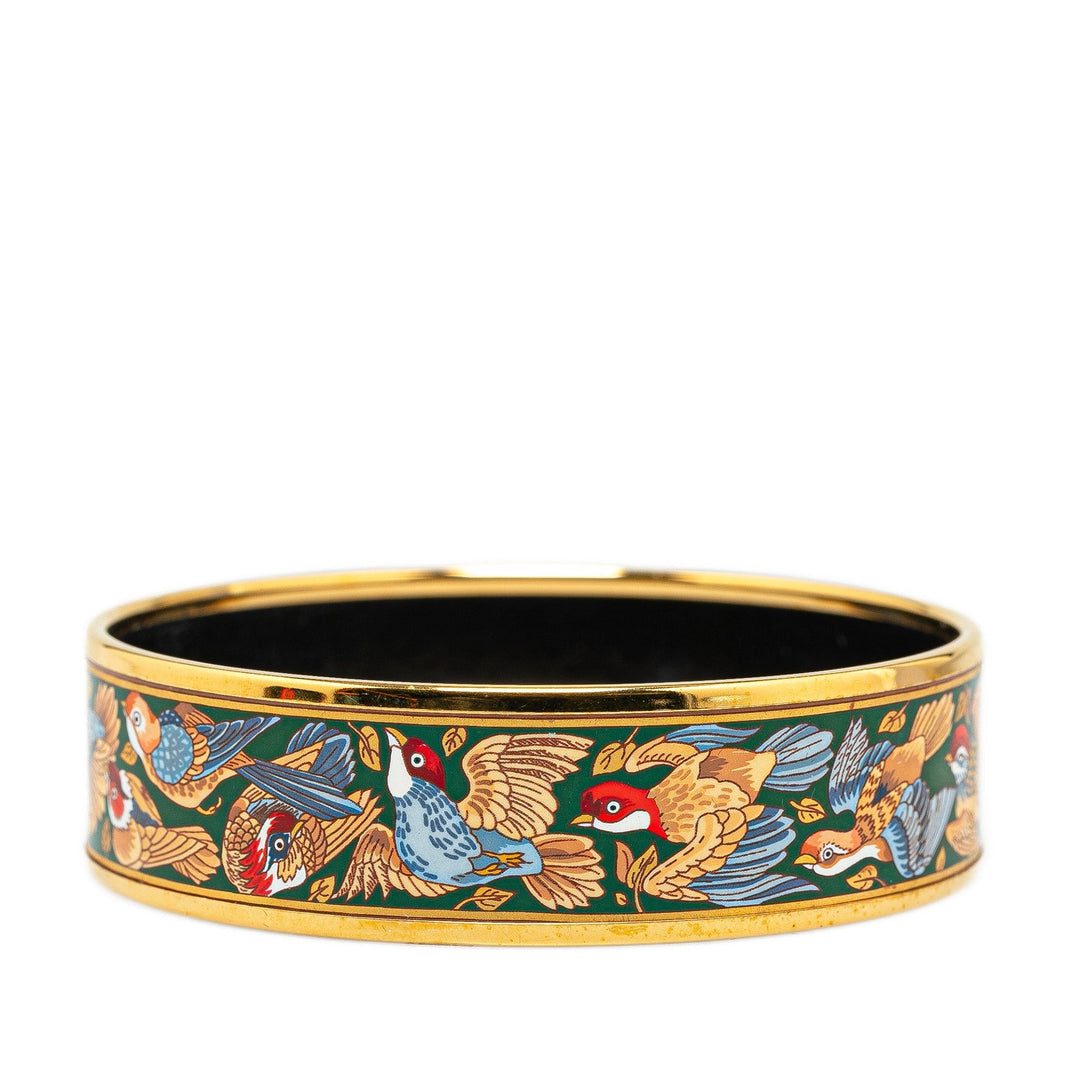 Top quality Hermes Wide Enamel Bangle Costume Bracelet