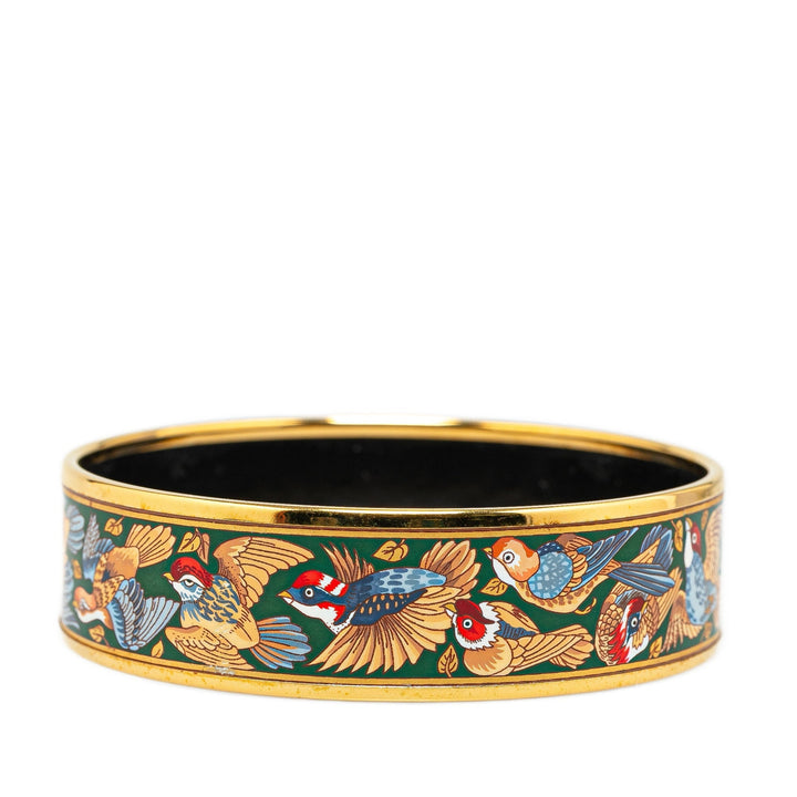 Top quality Hermes Wide Enamel Bangle Costume Bracelet