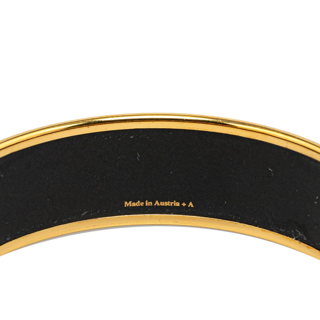 Top quality Hermes Wide Enamel Bangle Costume Bracelet