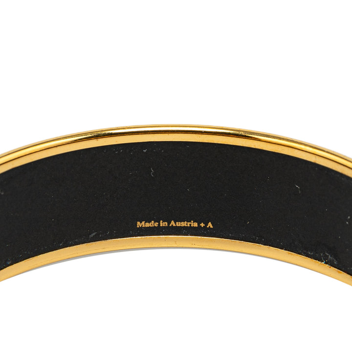 Top quality Hermes Wide Enamel Bangle Costume Bracelet