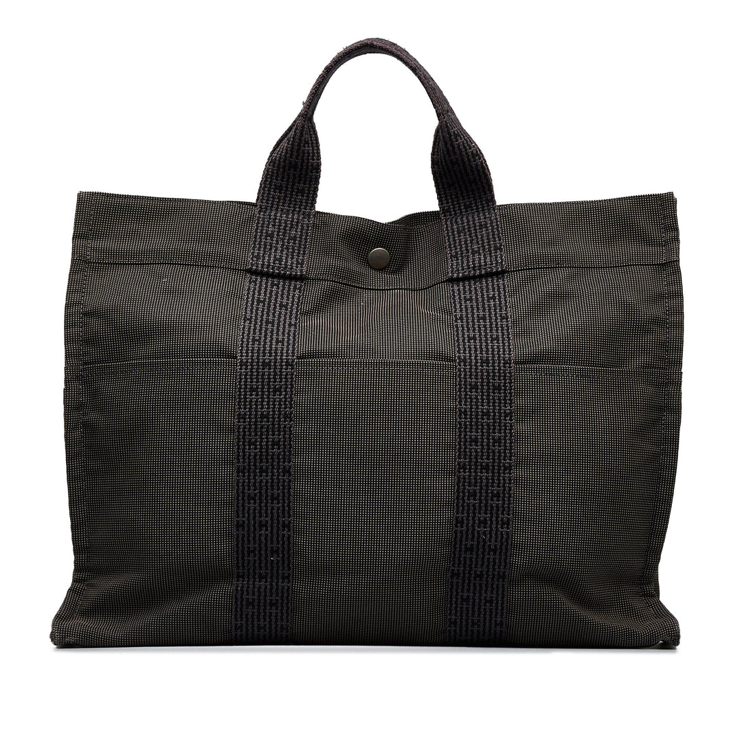 Gray Top quality Hermes Fourre Tout MM Tote Bag