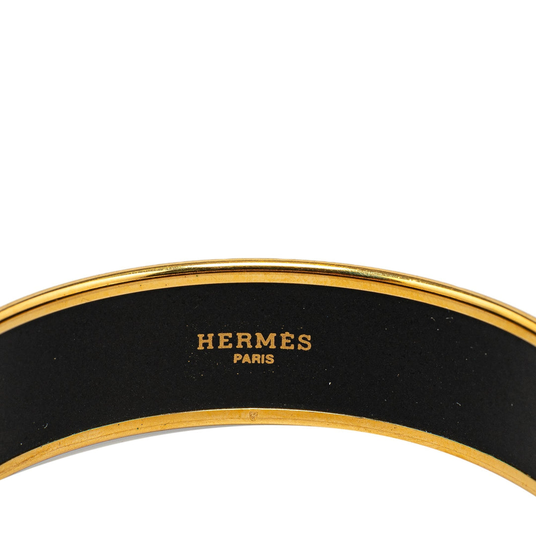 Top quality Hermes Astres Et Soleils Wide Enamel Bangle 65 Costume Bracelet