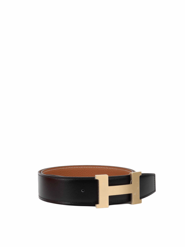 Hermes Constance Belt Black 38mm.