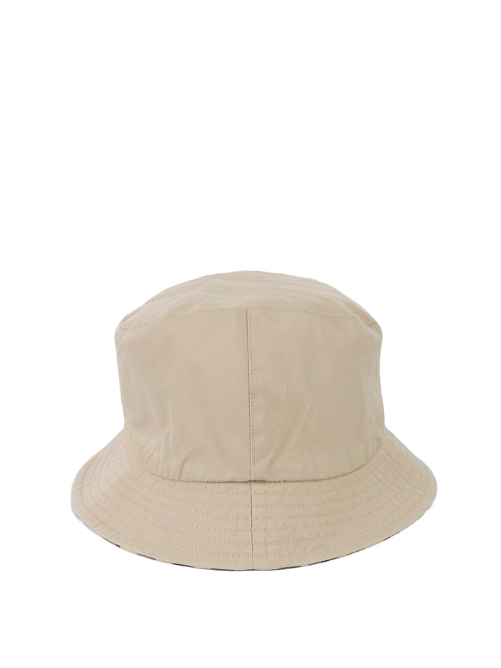 Burberry Cotton Check Reversible Bucket Hat.