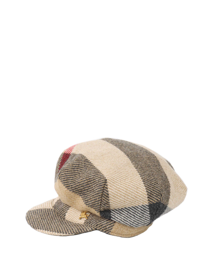 Burberry Check Wool Hat.