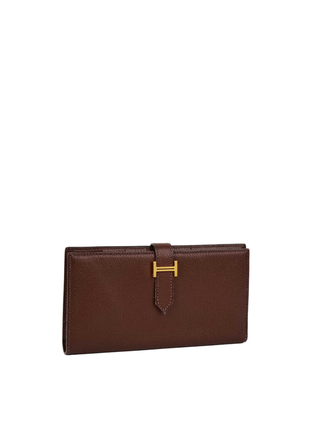 Hermes Havane Bearn Wallet.