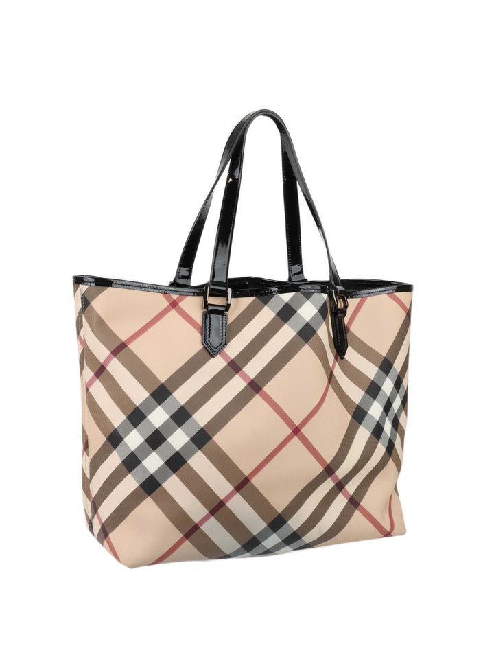 Burberry Haymarket Checkered Tote.