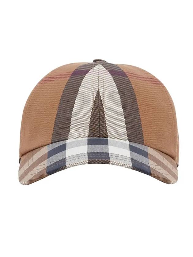 Burberry Vintage Check Classic Base Ball Cap Brown