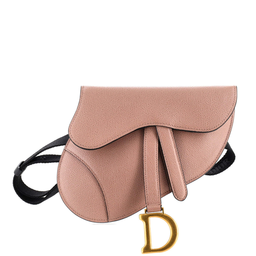 Top quality Dior Saddle Belt Bag Leather