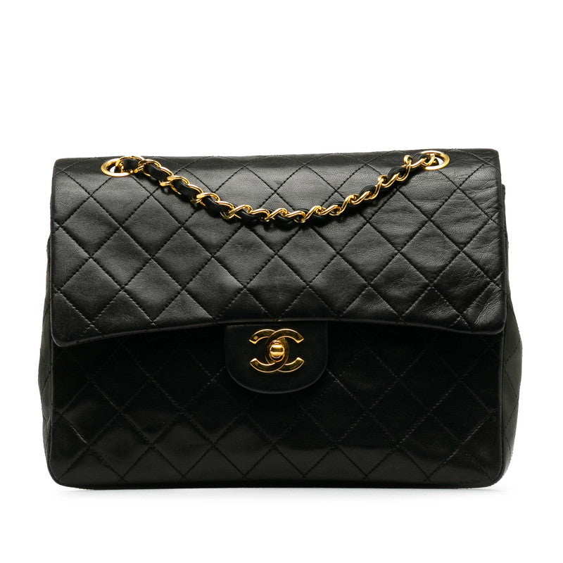 Top Quality Chanel Matrace 25 Double Flap Chain Shoulder Bag Black kin  Chanel
